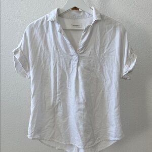 Thread & Supply Classic White Button Down Shirt